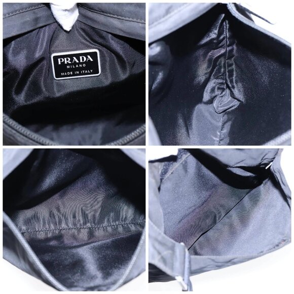 PRADA Shoulder Bag Nylon Black Auth bs18093 - Picture 15 of 16